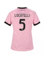 Ženske Nogometnih dresov Juventus Manuel Locatelli #5 Gostujoči 2026-27 Kratki rokavi Ženske Nogometnih dresov Juventus Manuel Locatelli #5 Gostujoči 2026-27 Kratki rokavi